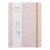 Filofax Confetti A5 Refillable Notebook in Rose Quartz