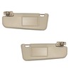 un Visor Compatible with Fiat 500 2012-2019 Without Sunroof OE