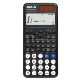 Pendancy Calculadora Científica 417 Función 2 Líneas 12 Dígitos Pantalla Escrita Calculadoras solares y batería útiles Escolares para Estudiantes y universitarios (991es Plus 2)