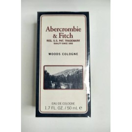 Abercrombie & Fitch WOODS Cologne Spray 1.7 oz for Men Discontinued New Sealed!
