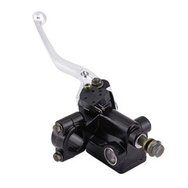 Brake Master Cylinder, 7/8 Inch Aluminium Alloy Motorcycle Front Brake Clutch H Master Cylinder Replacement for CB CBR250 MC19 VT250 MC20, #884