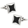 Black Starburst Cufflinks by Cuff-Daddy