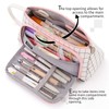 EASTHILL Large Capacity Colored Canvas Storage Pouch Marker Pen Pencil