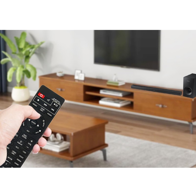 Replacement Remote Control Applicable for Nakamichi Shockwafe Ultra 9.2.4 Channel