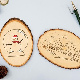 Adults & Crafts Holiday Kit - Wood Burning Kit