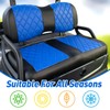 NOKINS Golf Cart Diamond Seat Covers Kit, Fit for Yamaha