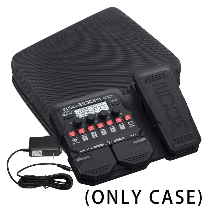 WAIYUJP Storage Case Compatible ZOOM G1X/B1X/A1X FOUR Zoom Guitar Multi-Effect