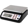 San Jamar SCDG33BK Square Professional Digital Scale, Black with Stainless