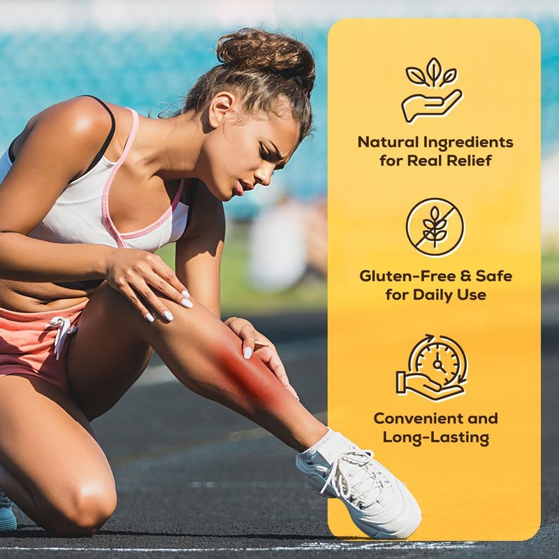 Caleb Treeze Old Amish Muscle Tonic 8 fl oz, Leg