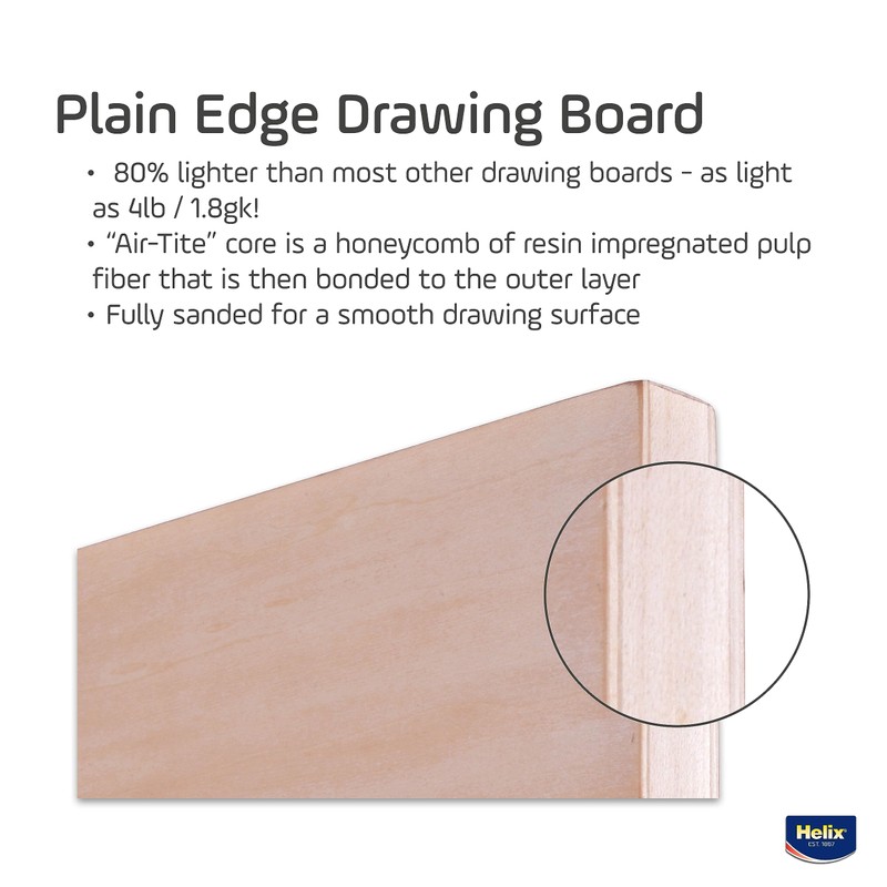 Helix - Wooden Lightweight Drawing Board - 20 x 26
