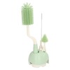 Baby Bottle Brush Set with Nylon Nipple Cleaner, 2 Sponge