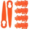 50Pcs Plastic Blades Replacement for STIHL Polycut 2-2 FSA 45