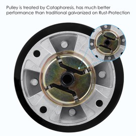 2 Pack Mower Spindle Assembly Replaces AM115528, AM115720, AM116065, AM121229, AM121342, 11278 82-333, 285-109, for John Deere 180-345, LX172-LX188, GX325-GX355 with 44" Mulching Deck