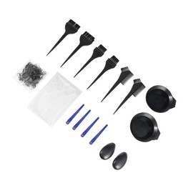 minkissy Hair Coloring Tool Kit 5pcs Hair Dye Tools Set Hair Tinting Bowl Comb Brush for Home