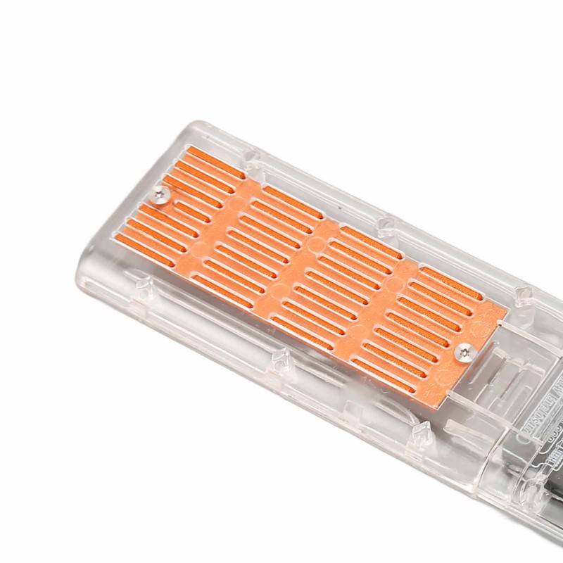 M.2 SATA to USB3.0 SSD External Enclosure Heat Dissipation Case