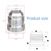 JNNJ 4 Pieces Welded Fittings, Car Internal Thread Pipe Fitting,