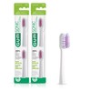 GUM Sonic Powered Toothbrush Refills, Tapered Bristles Clean Below The