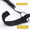 Senbaler 10 Feet Surf Leash, SUP Kayak Safety Lead, Coiled