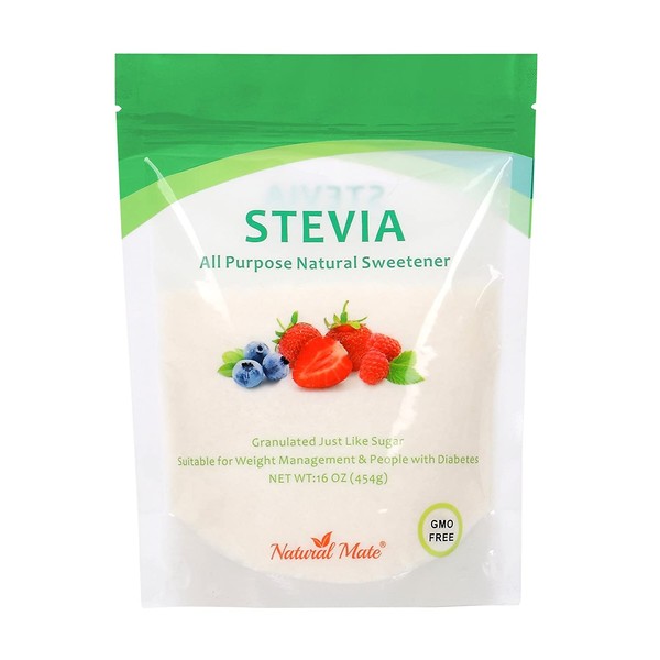 Natural Mate Stevia All Purpose Natural Sweetener, 1 lb