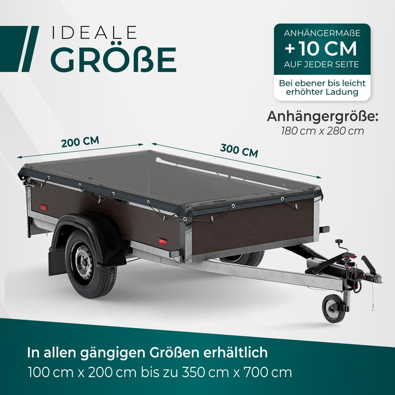 CargoVA® Fine Mesh Trailer Net 1 x 2 m –