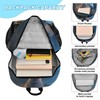 Jucciaco Grey Lightning Tornado Backpack with Lunch Bag, School Travel
