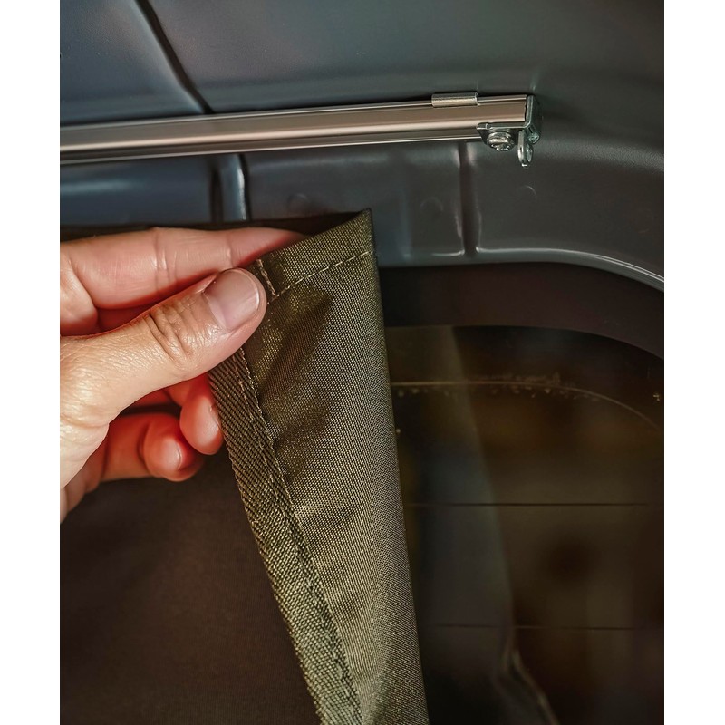 GORDON MILLER CORDURA MAGNET CAR CURTAIN BLACK 1709734