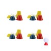 CURTEK 16 Pcs Rubber Winter Golf Tees Indoor Golf Tees