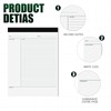 PerKoop 8 Pcs Writing Note Pads Notes System 8.5 x