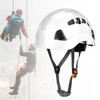 Outdoor Rescue Helmet Rock Safety Rappelling Gear Belay Device for