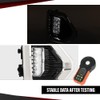 CROSSDESIGN Switchback LED Fog Lights w/Switch & Bezel Compatible with