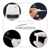 Soolkerr 4 Pcs Stainless Steel Lab Spatula Micro Spoon Set