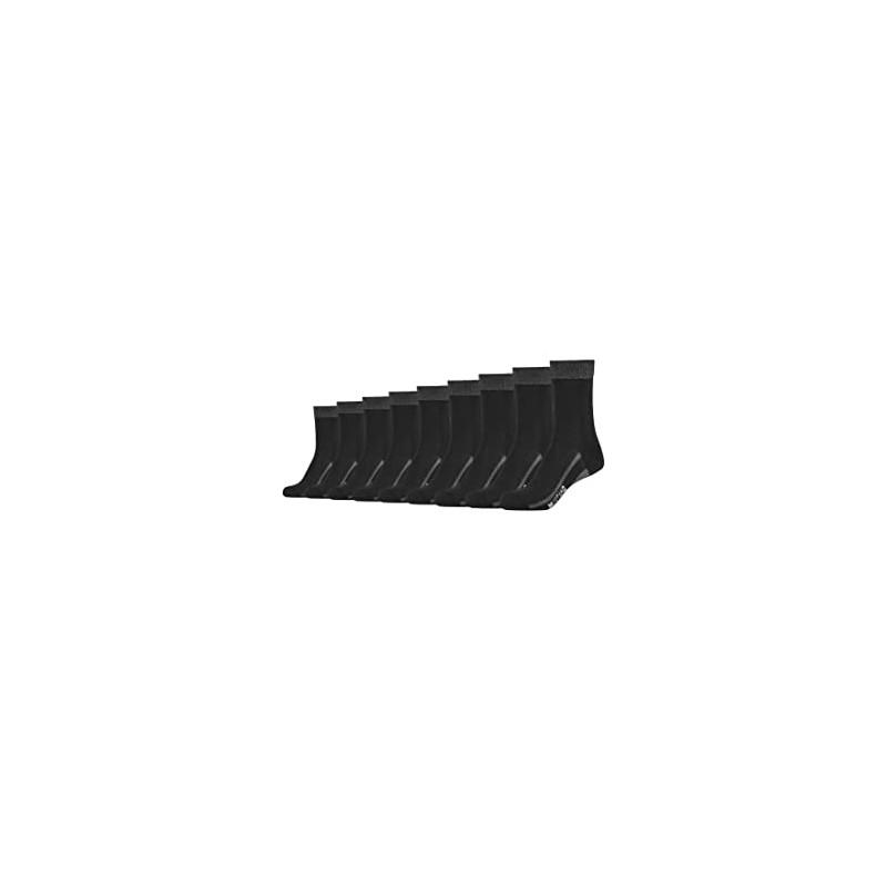 MUSTANG Women's Socks Pack of 9, black