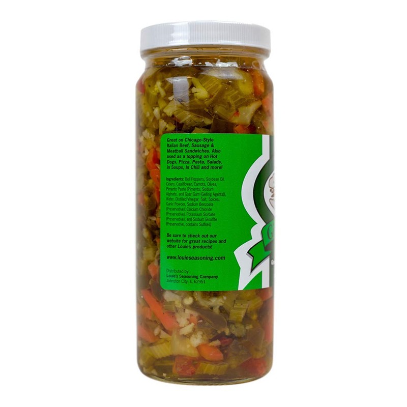 Louie's Giardiniera (3 Pack) (Mild)