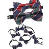 MHA 20047 Children's Lily Crest Bow Tie, B. Green