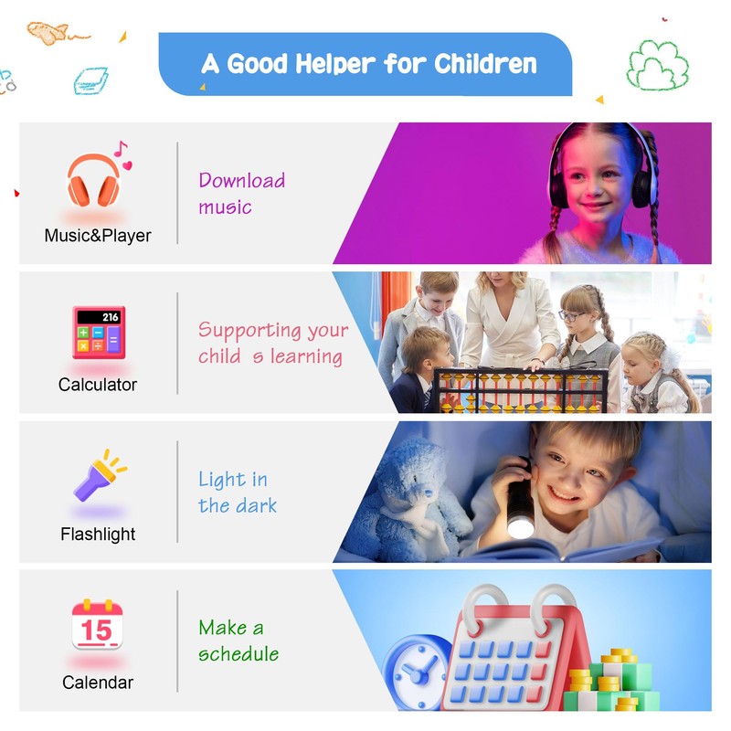 Moikmlih SOS Smartwatch for Children