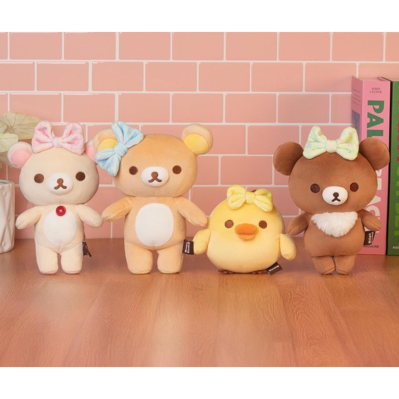 San-X Original Rilakkuma HappyForYou Series Mochi Plush - 8" Rilakkuma