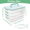 Pletpet Deli Meat Container 4 Layers, Deli Meat Container for