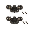 dophee 2-Pack Vintage Antique Bronze Pull Handle for Drawer Jewelry