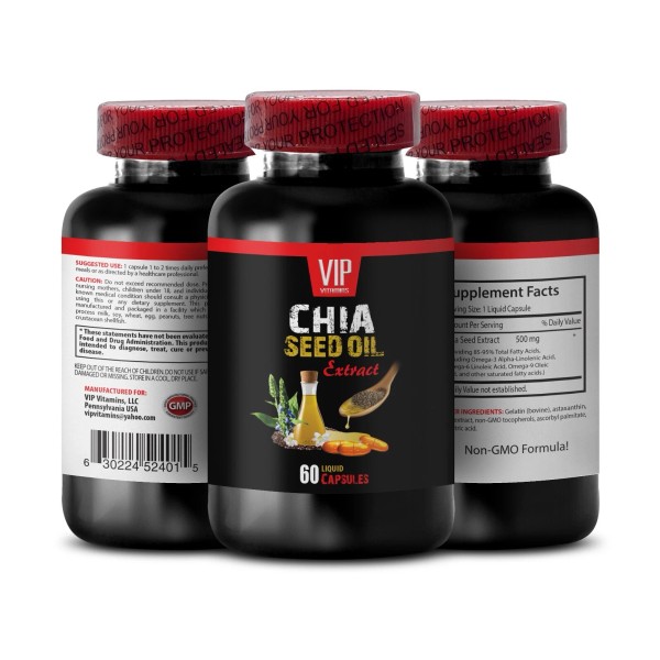 VIP VITAMINS Revitalizing feel - CHIA SEED OIL - hair
