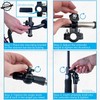 Elderly Mobility Scooter Umbrella Holder,Universal Adjustable Stretch Umbrella Stand for