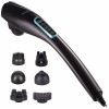 InvoSpa HHMG-8799 Handheld Deep Tissue Massager 6 Interchangeable Nodes 10