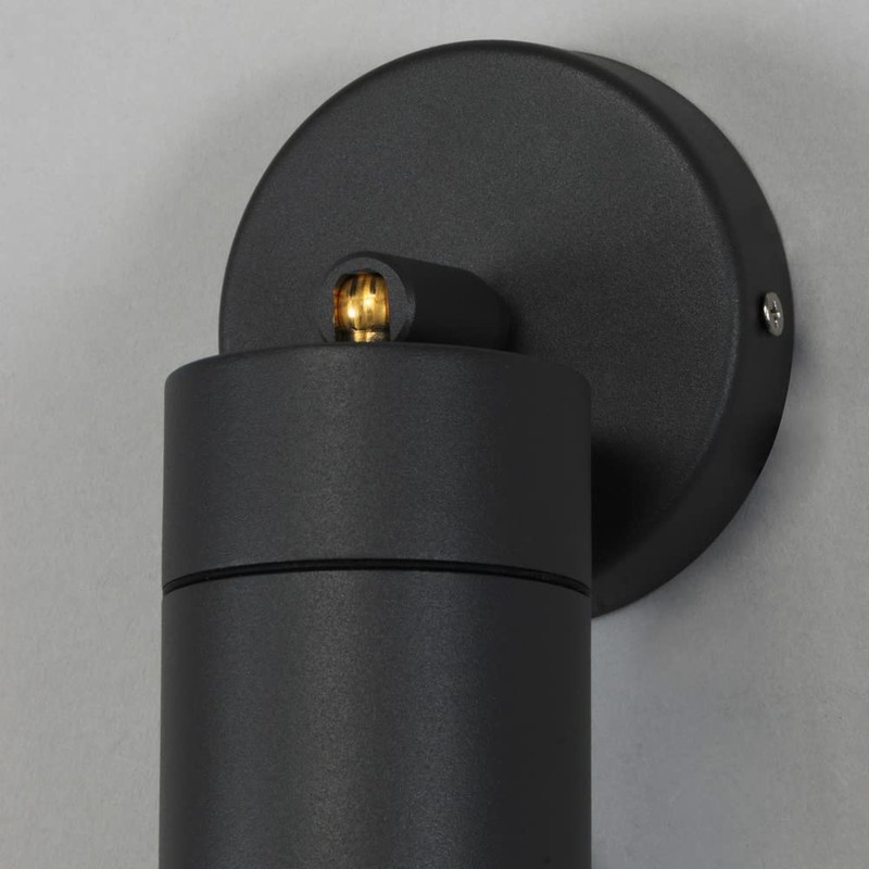 LITECRAFT Kenn Spotlight Outdoor Wall Ceiling Fitting in Anthracite -