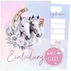 ZETTMANN Set of 10 Horse Invitation Cards for Children's Birthday