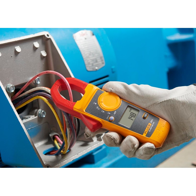Fluke 302+ Digital Clamp Meter, 30mm Jaw, Measures AC Current
