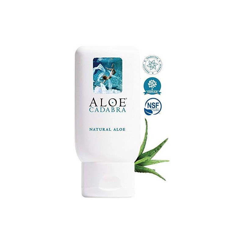 Aloe Cadabra Organic Lubricant, Natural, 2.5 Ounce