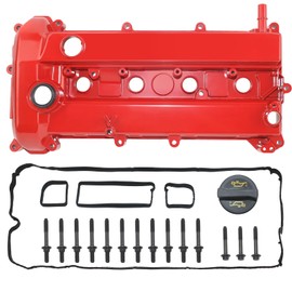 XUNUOPARTS 2.0L Aluminum Valve Cover Compatible with 2009-2015 Mazda 5 2010-2013 Mazda 3 2011-2013 Mazda 6 Replace# L502-10-210E L50210210E