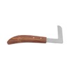 Steel Hoof Knife L Shaped Ergonomic Curved Handle Hoof Trimming