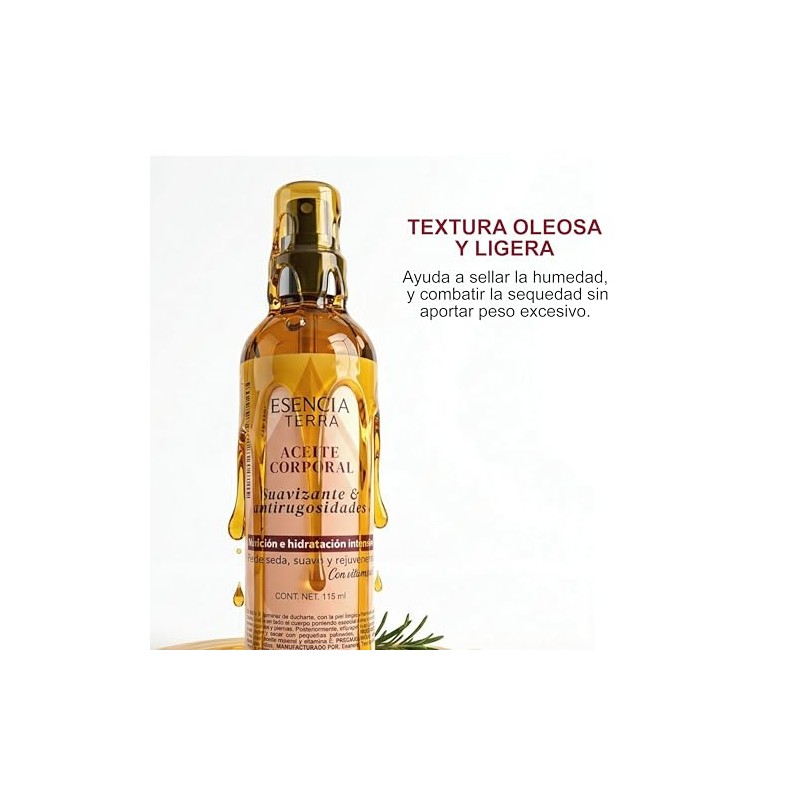 Aceite de ducha hidratante - piel sensible o seca -