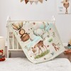 beeweed Animal Themed Baby Toddler Blanket Quilt Cot Comforter Crib