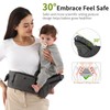 VIFOYO Baby Hip Seat Carrier with Lumbar Support, 3D Anti-Slip